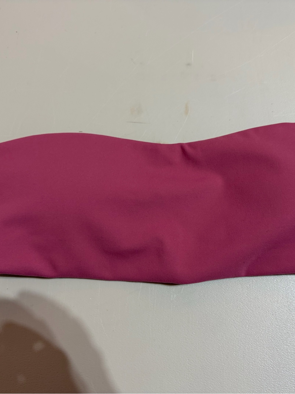 Strapless Hair Bandeau in Magenta - Women’s Hair Accessory
